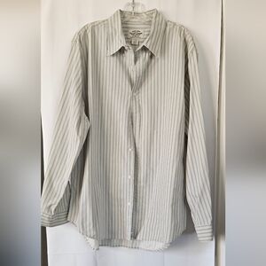 Ralph Lauren Jeans Co men's long‎ sleeve button-up shirt vintage size xl